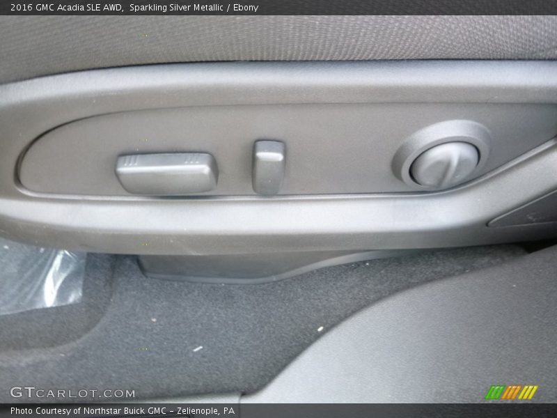 Sparkling Silver Metallic / Ebony 2016 GMC Acadia SLE AWD