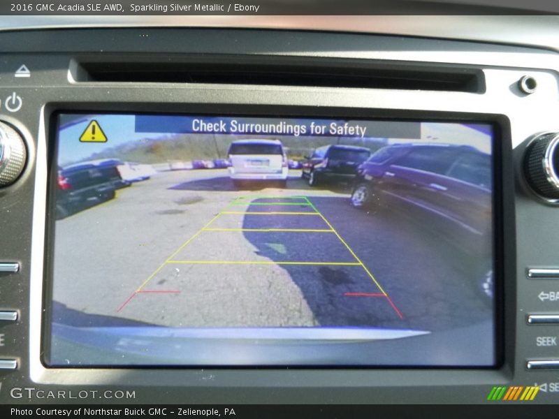 Sparkling Silver Metallic / Ebony 2016 GMC Acadia SLE AWD
