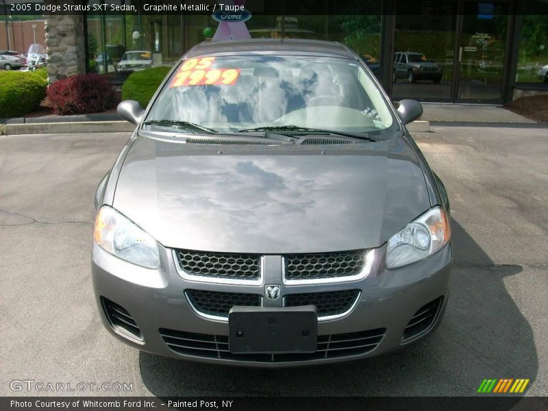 Graphite Metallic / Taupe 2005 Dodge Stratus SXT Sedan