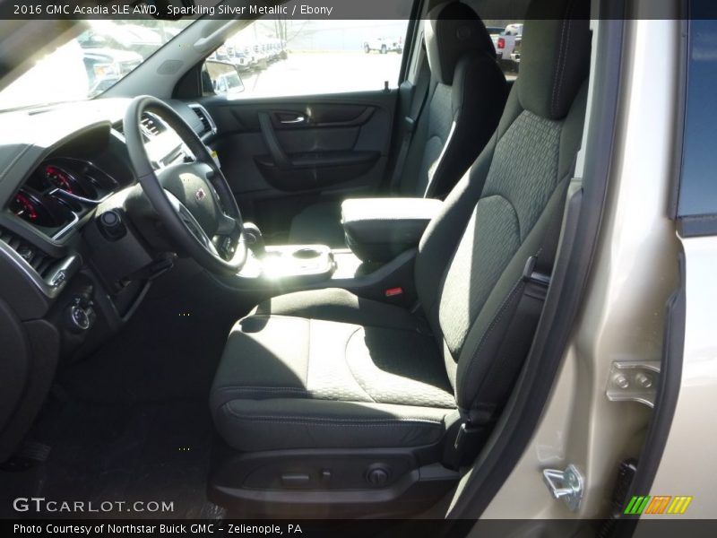 Sparkling Silver Metallic / Ebony 2016 GMC Acadia SLE AWD
