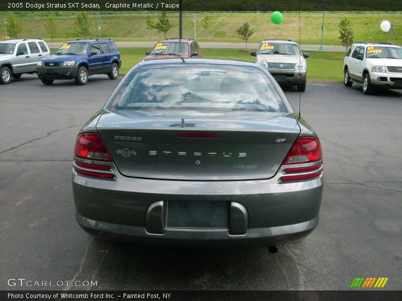 Graphite Metallic / Taupe 2005 Dodge Stratus SXT Sedan