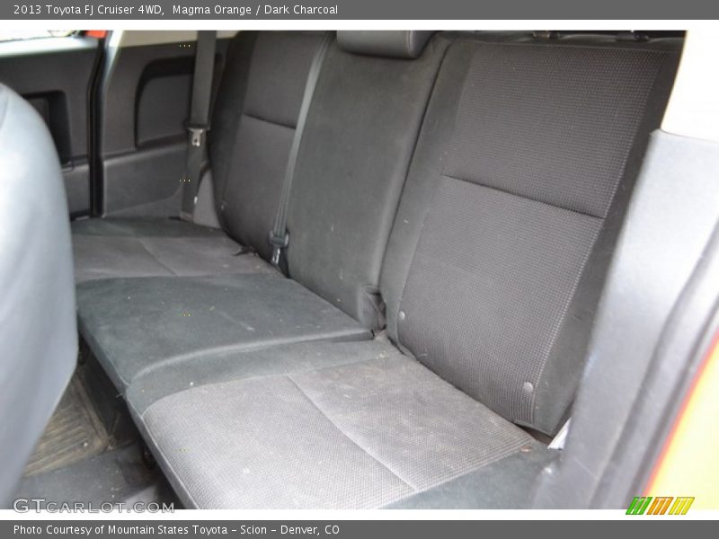 Magma Orange / Dark Charcoal 2013 Toyota FJ Cruiser 4WD