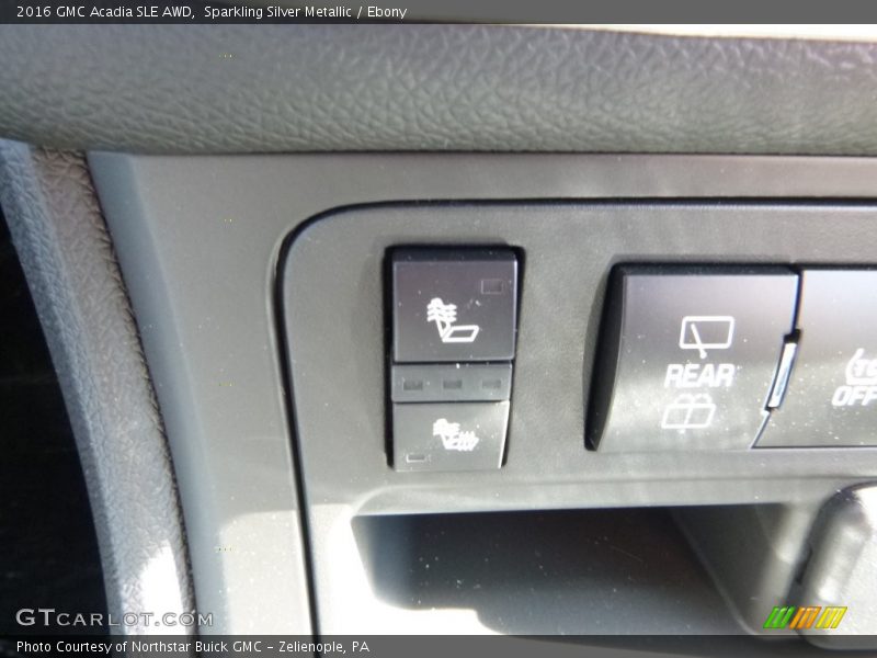 Sparkling Silver Metallic / Ebony 2016 GMC Acadia SLE AWD