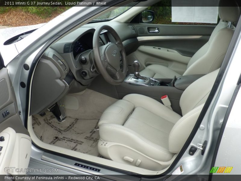Liquid Platinum / Wheat 2011 Infiniti G 37 Journey Sedan