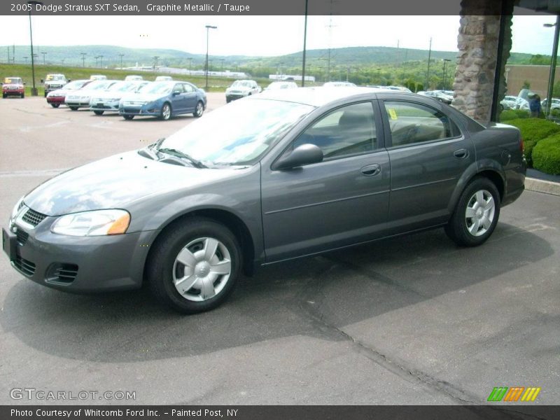 Graphite Metallic / Taupe 2005 Dodge Stratus SXT Sedan