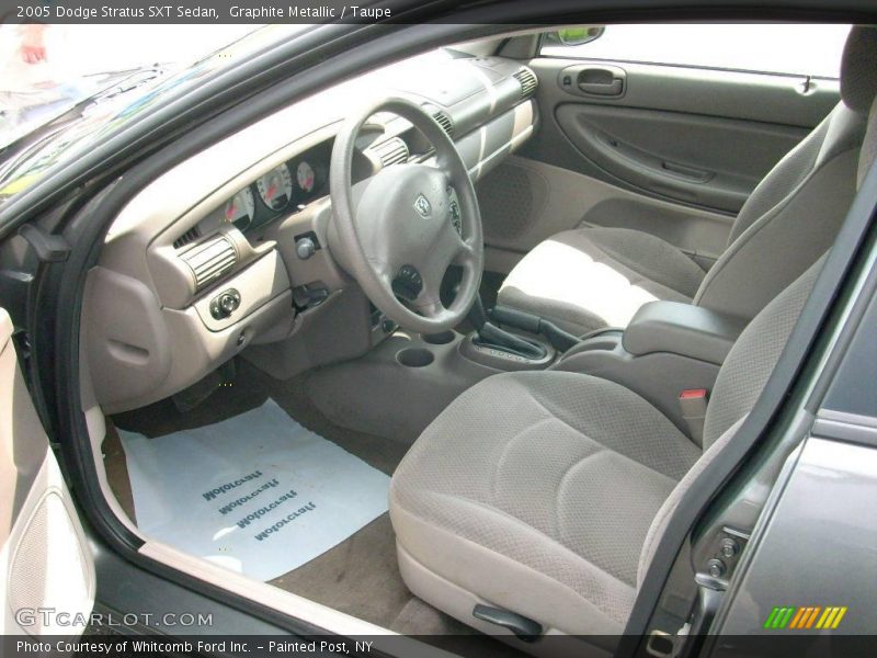 Graphite Metallic / Taupe 2005 Dodge Stratus SXT Sedan