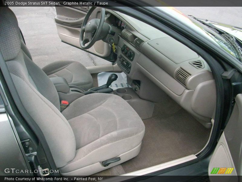 Graphite Metallic / Taupe 2005 Dodge Stratus SXT Sedan