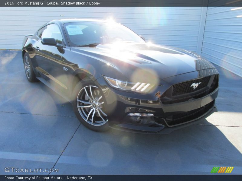 Shadow Black / Ebony 2016 Ford Mustang GT Coupe