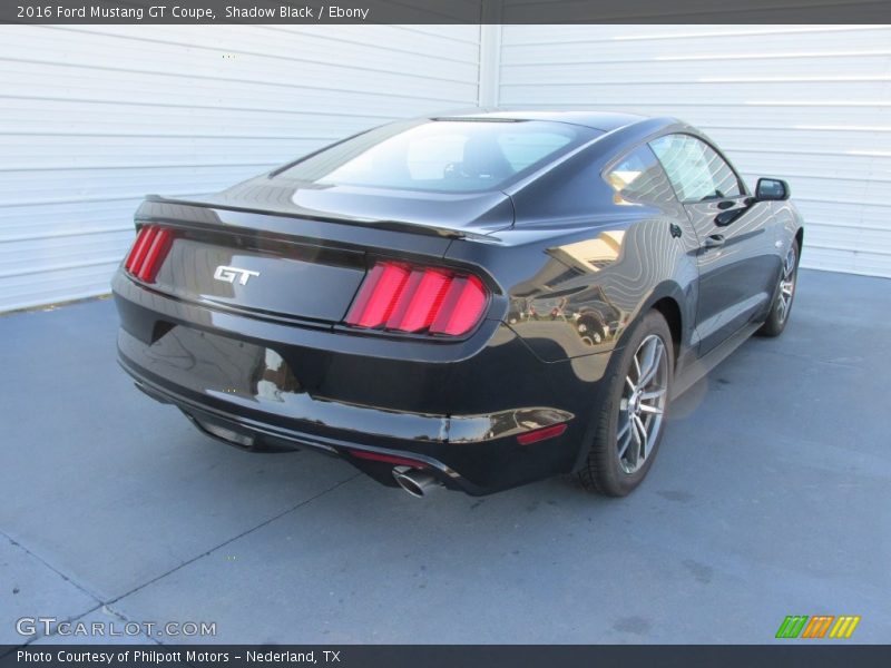 Shadow Black / Ebony 2016 Ford Mustang GT Coupe