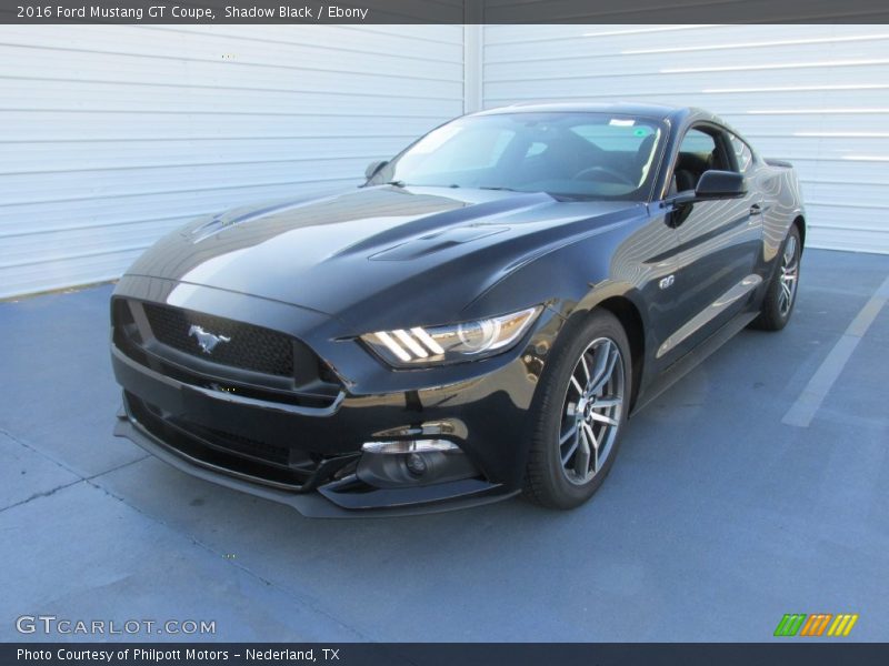 Shadow Black / Ebony 2016 Ford Mustang GT Coupe