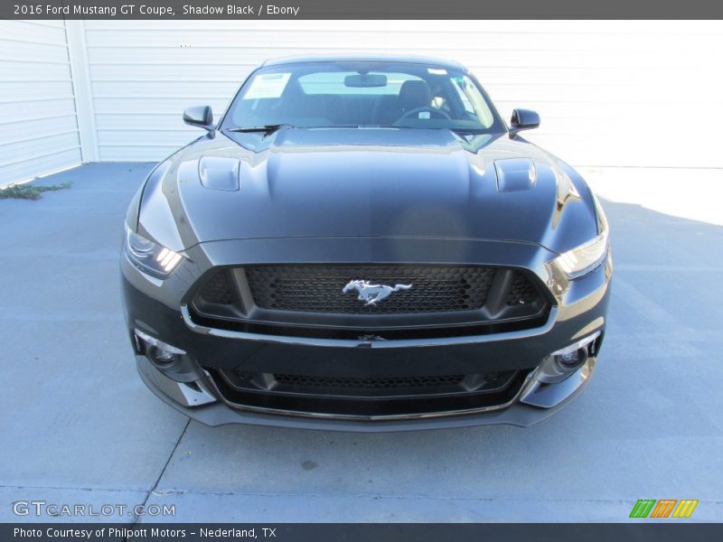 Shadow Black / Ebony 2016 Ford Mustang GT Coupe