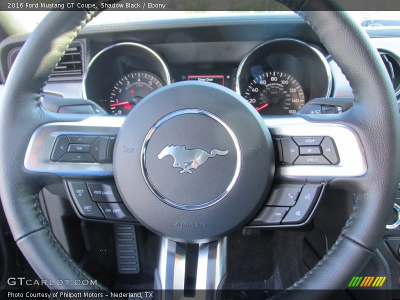 Shadow Black / Ebony 2016 Ford Mustang GT Coupe