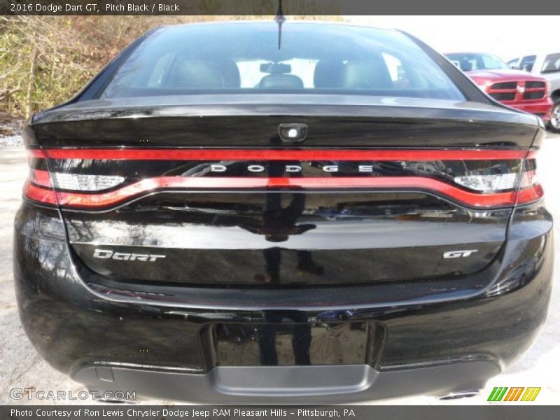 Pitch Black / Black 2016 Dodge Dart GT