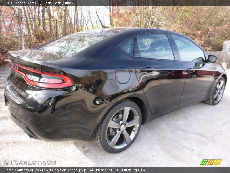 Pitch Black / Black 2016 Dodge Dart GT