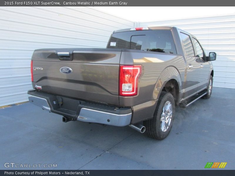 Caribou Metallic / Medium Earth Gray 2015 Ford F150 XLT SuperCrew