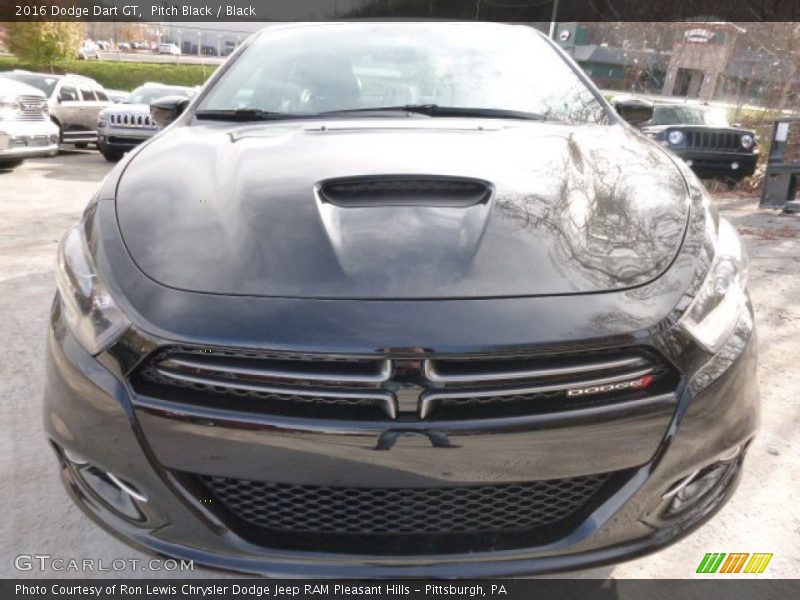 Pitch Black / Black 2016 Dodge Dart GT