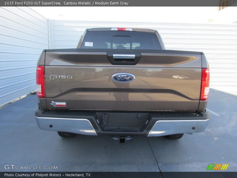 Caribou Metallic / Medium Earth Gray 2015 Ford F150 XLT SuperCrew