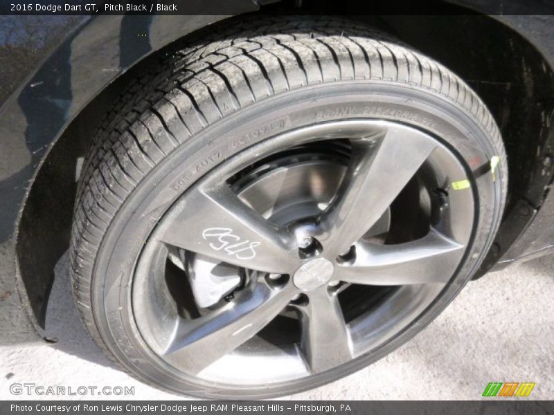 Pitch Black / Black 2016 Dodge Dart GT