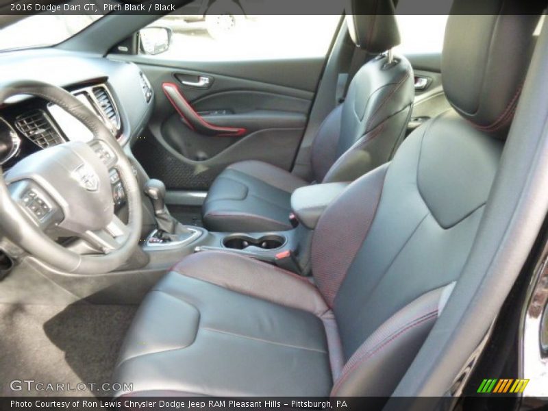 Pitch Black / Black 2016 Dodge Dart GT