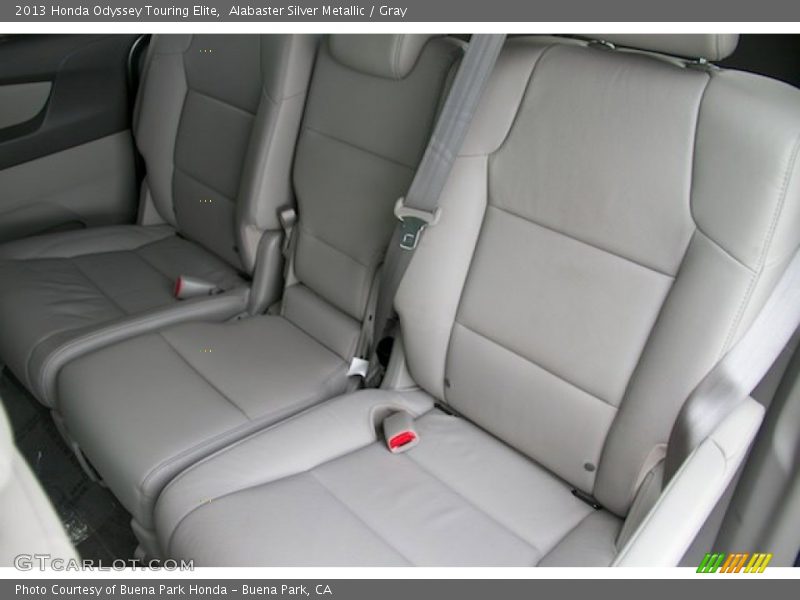 Alabaster Silver Metallic / Gray 2013 Honda Odyssey Touring Elite