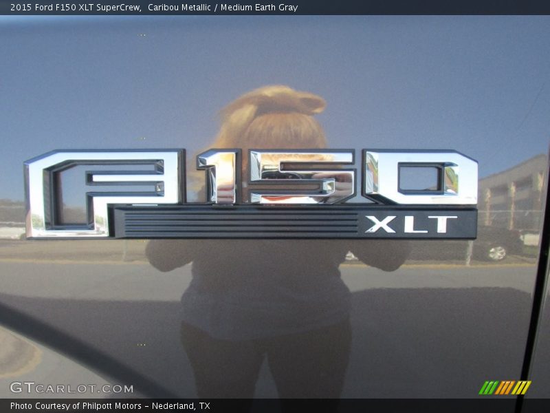 Caribou Metallic / Medium Earth Gray 2015 Ford F150 XLT SuperCrew
