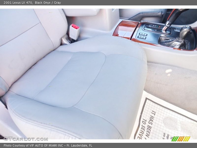 Black Onyx / Gray 2001 Lexus LX 470