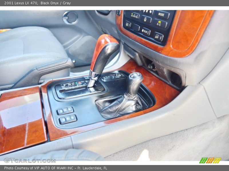 Black Onyx / Gray 2001 Lexus LX 470