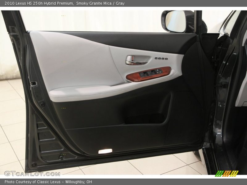 Smoky Granite Mica / Gray 2010 Lexus HS 250h Hybrid Premium