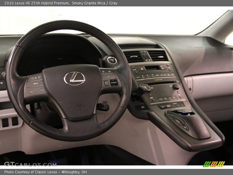 Smoky Granite Mica / Gray 2010 Lexus HS 250h Hybrid Premium