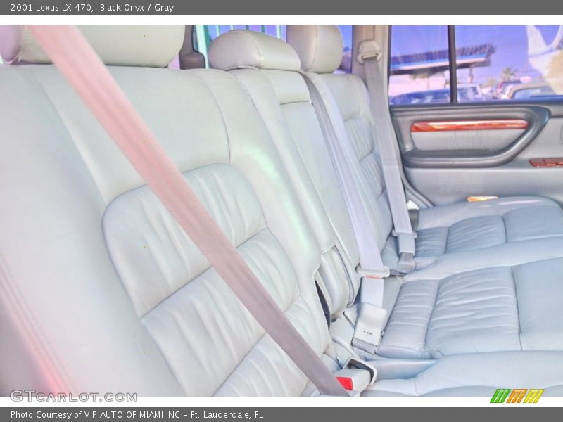 Black Onyx / Gray 2001 Lexus LX 470