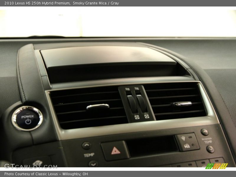 Smoky Granite Mica / Gray 2010 Lexus HS 250h Hybrid Premium