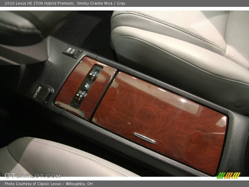 Smoky Granite Mica / Gray 2010 Lexus HS 250h Hybrid Premium