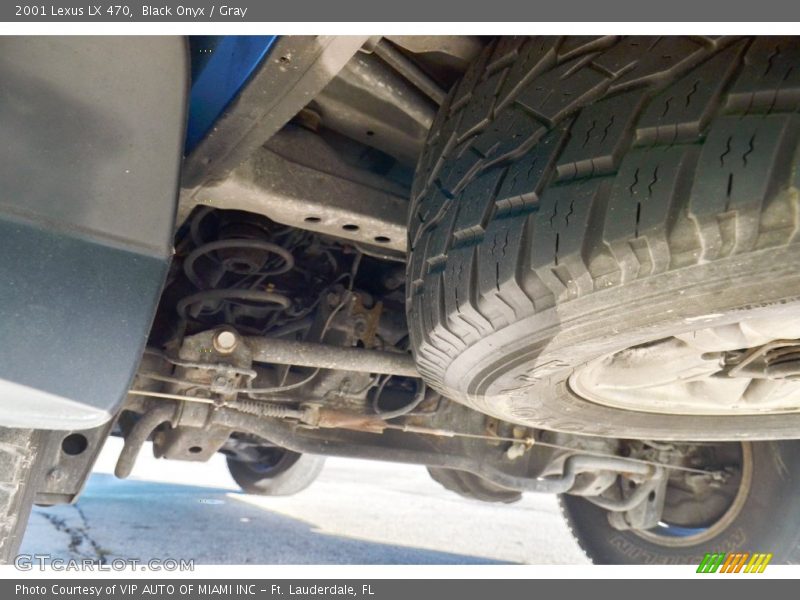 Black Onyx / Gray 2001 Lexus LX 470