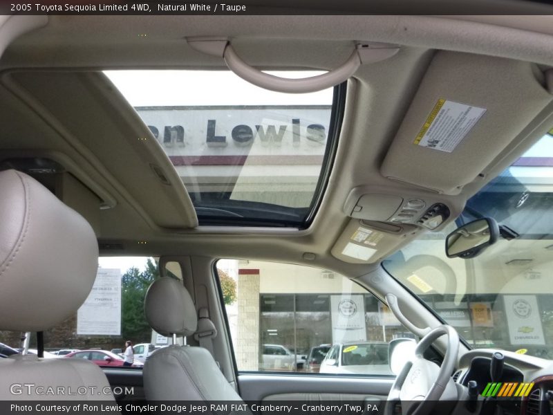 Natural White / Taupe 2005 Toyota Sequoia Limited 4WD
