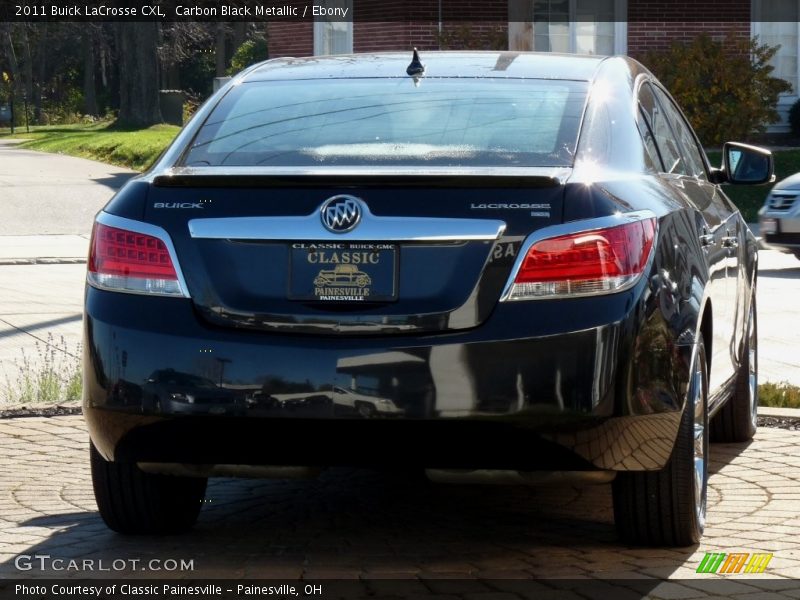 Carbon Black Metallic / Ebony 2011 Buick LaCrosse CXL