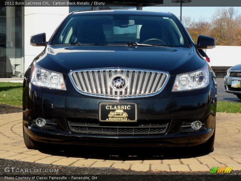Carbon Black Metallic / Ebony 2011 Buick LaCrosse CXL