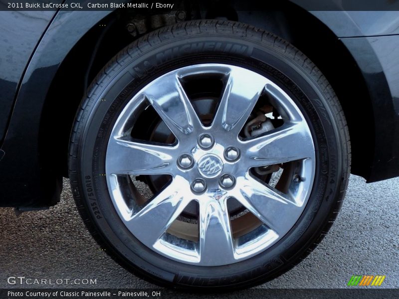 Carbon Black Metallic / Ebony 2011 Buick LaCrosse CXL