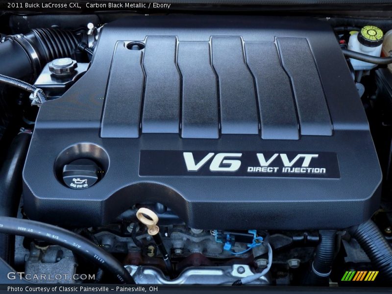 Carbon Black Metallic / Ebony 2011 Buick LaCrosse CXL