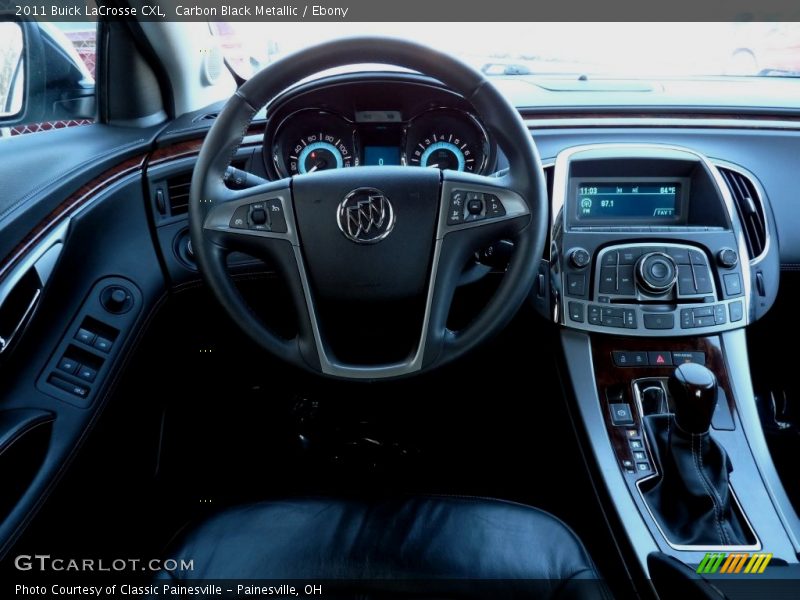 Carbon Black Metallic / Ebony 2011 Buick LaCrosse CXL