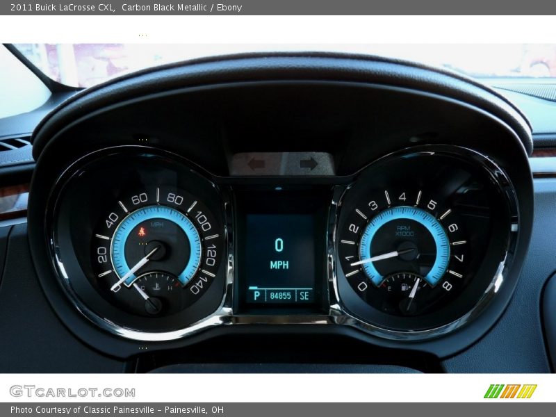 Carbon Black Metallic / Ebony 2011 Buick LaCrosse CXL