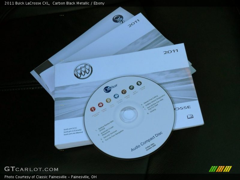 Carbon Black Metallic / Ebony 2011 Buick LaCrosse CXL