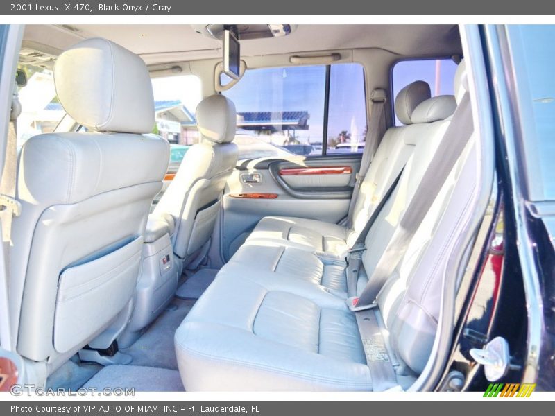 Black Onyx / Gray 2001 Lexus LX 470