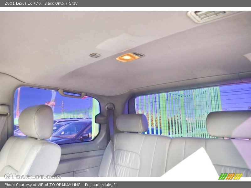 Black Onyx / Gray 2001 Lexus LX 470