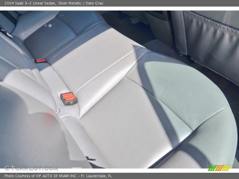 Silver Metallic / Slate Gray 2004 Saab 9-3 Linear Sedan