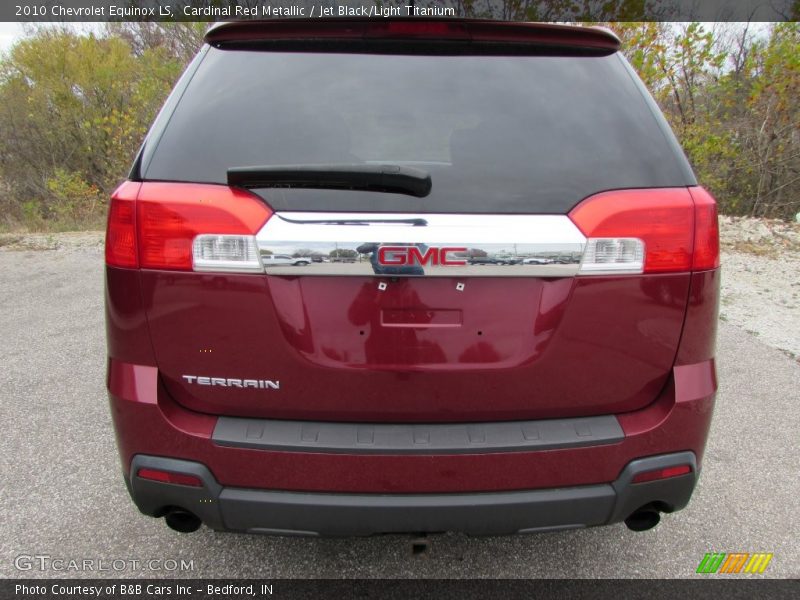 Cardinal Red Metallic / Jet Black/Light Titanium 2010 Chevrolet Equinox LS
