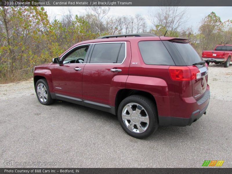 Cardinal Red Metallic / Jet Black/Light Titanium 2010 Chevrolet Equinox LS