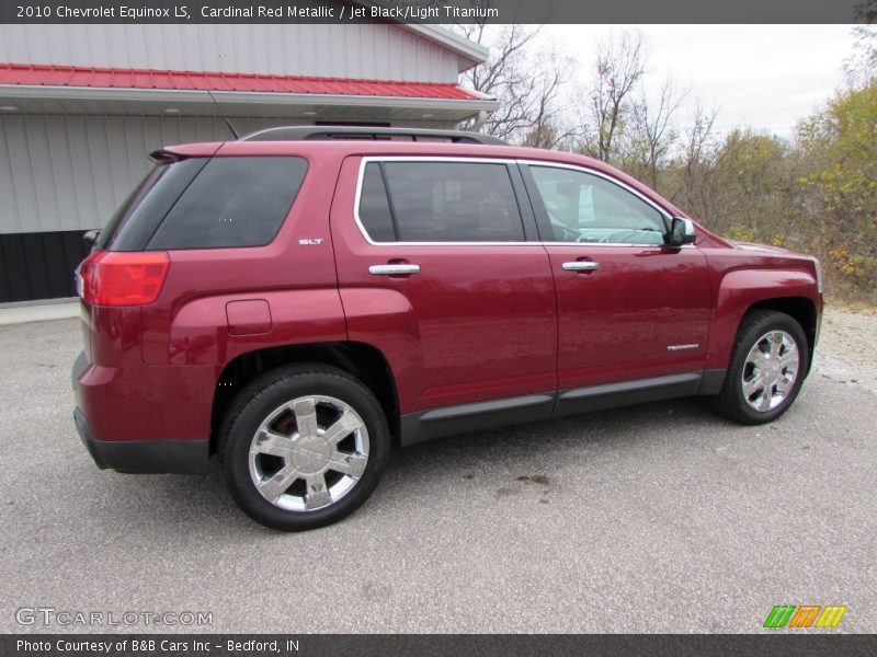 Cardinal Red Metallic / Jet Black/Light Titanium 2010 Chevrolet Equinox LS