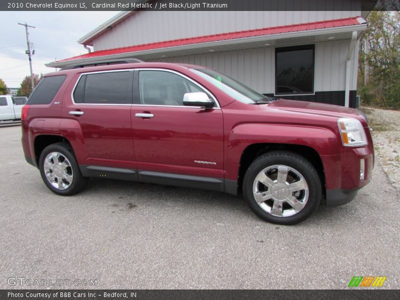 Cardinal Red Metallic / Jet Black/Light Titanium 2010 Chevrolet Equinox LS
