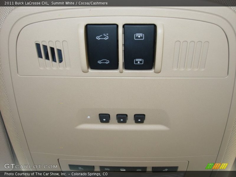 Summit White / Cocoa/Cashmere 2011 Buick LaCrosse CXL