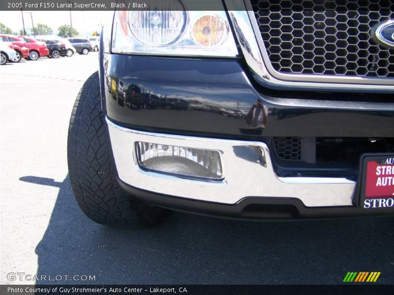 Black / Black 2005 Ford F150 Lariat SuperCrew